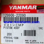 4TNV94 129906-22090 PISTON ASSY